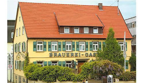 Brauereigasthof Dachsenfranz Zuzenhausen Exterior photo